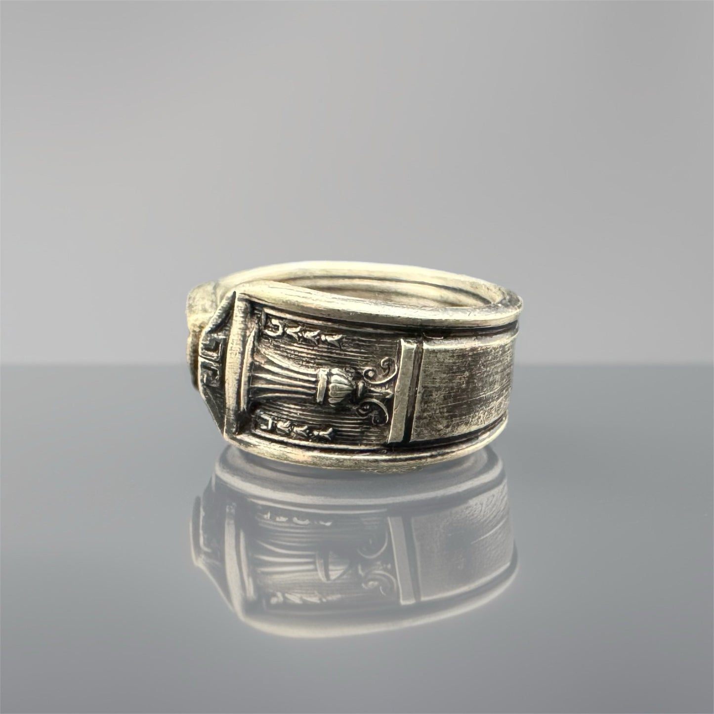 Silver Plate Spoon Ring ~ "Century"