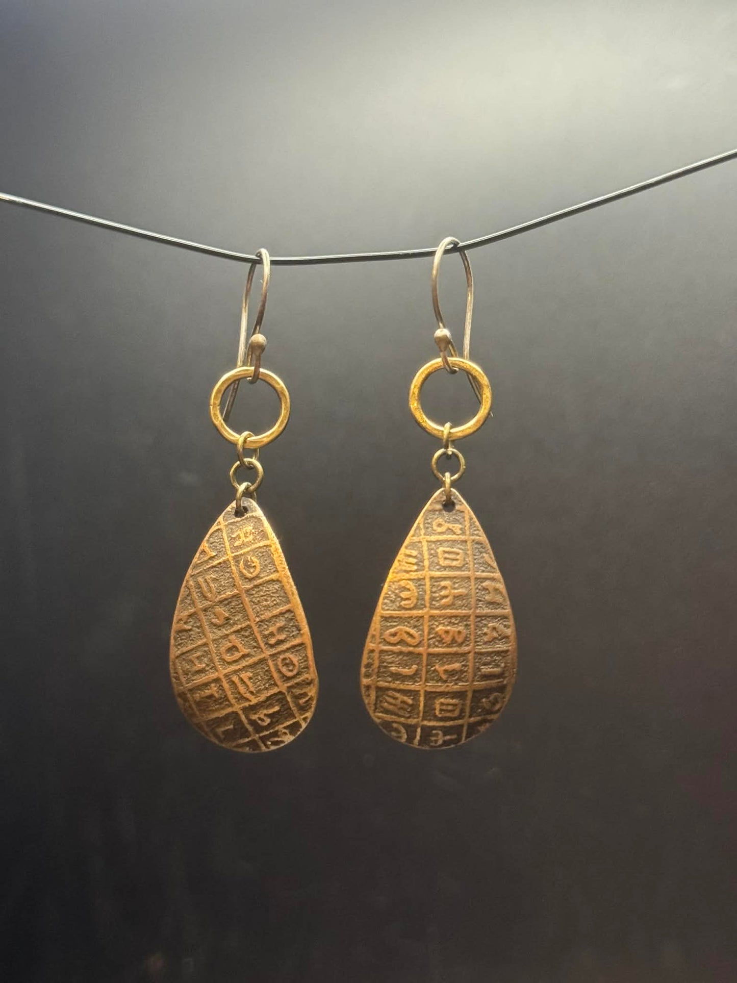 Bronze Earrings