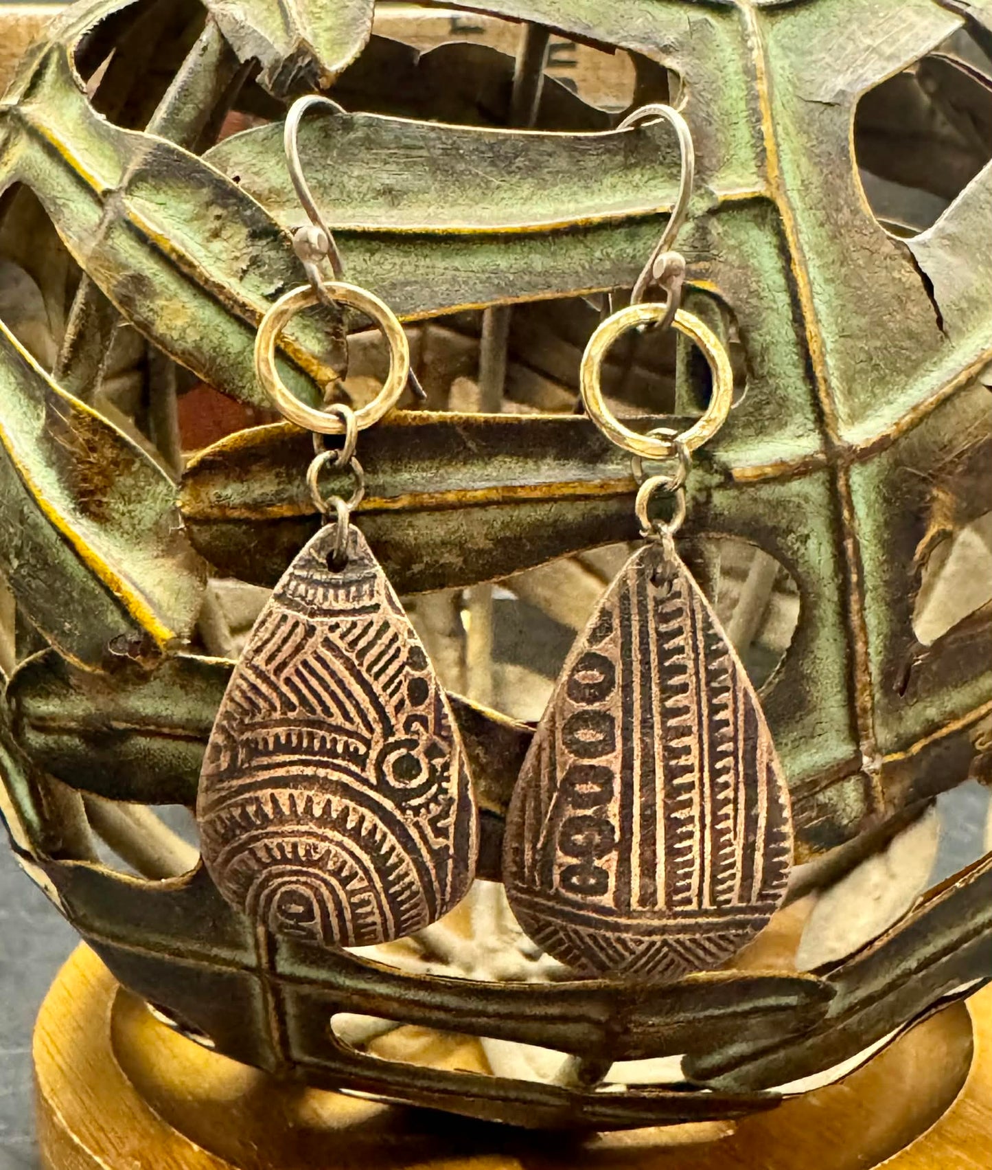 Bronze Earrings
