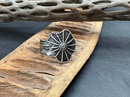 Sterling Silver Spoon Ring ~ "From the Hub"