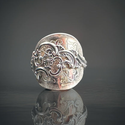Debbie ~ Custom Sterling Silver Spoon Ring
