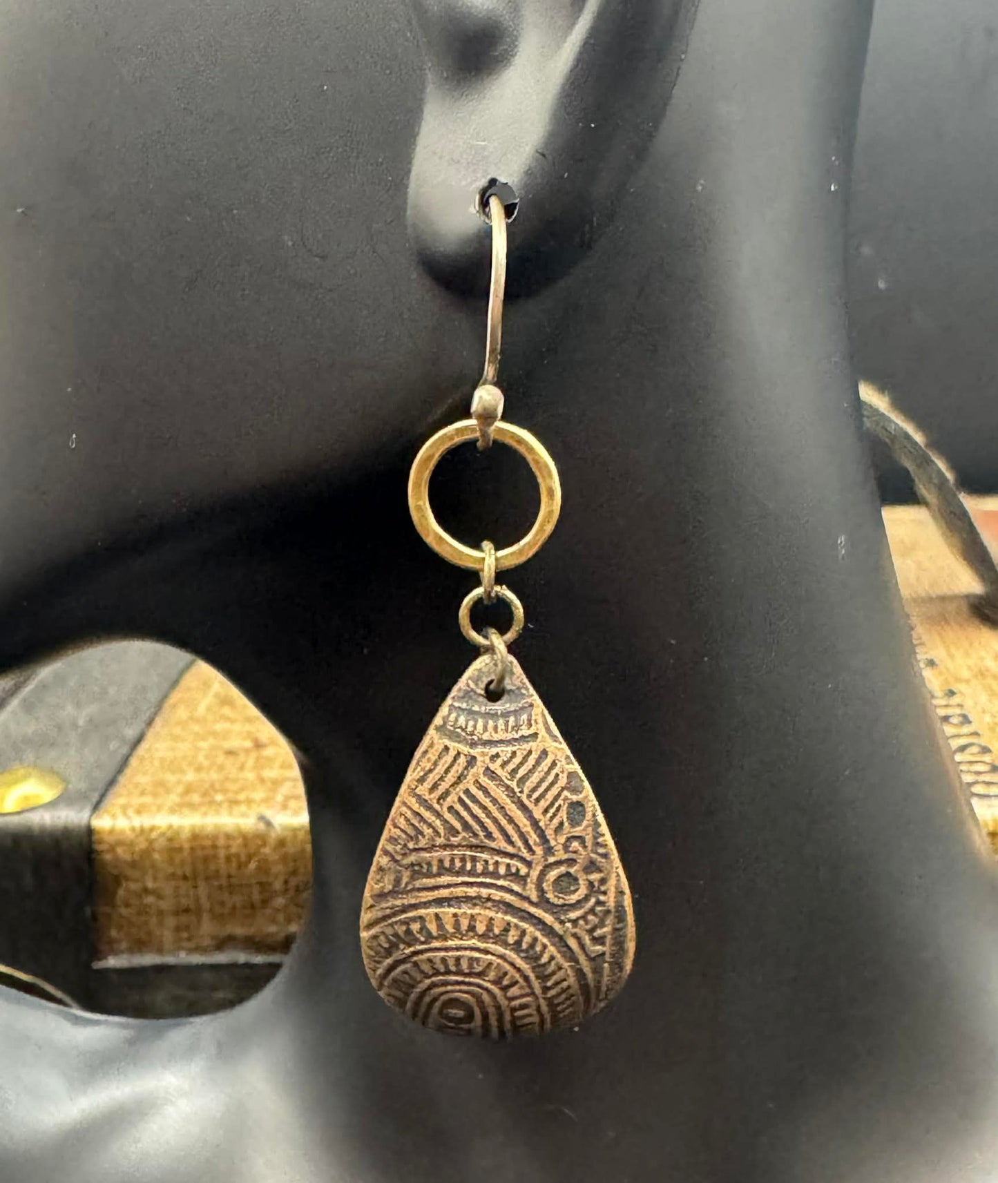 Bronze Earrings