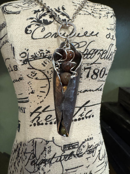 Pea Pod Pendant