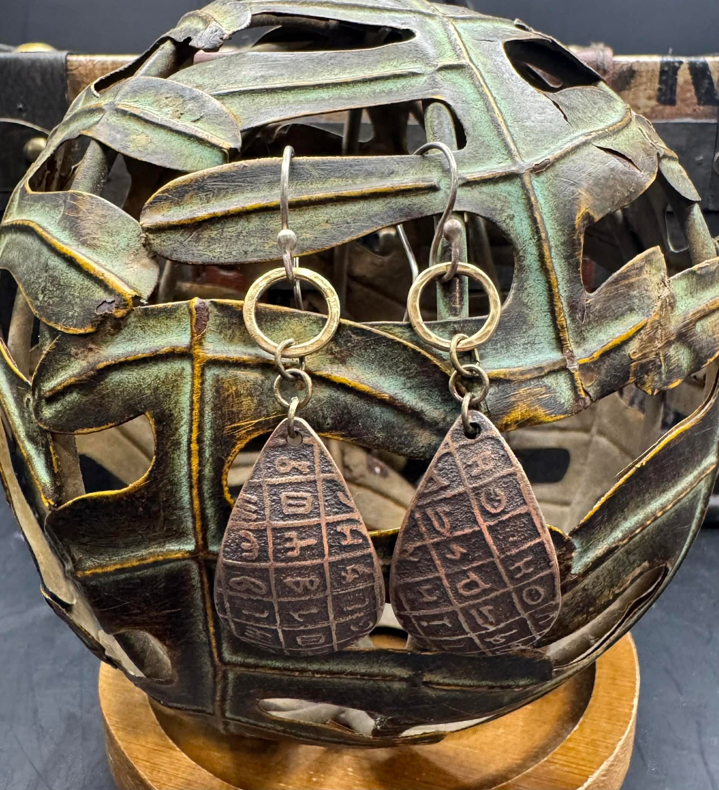 Bronze Earrings
