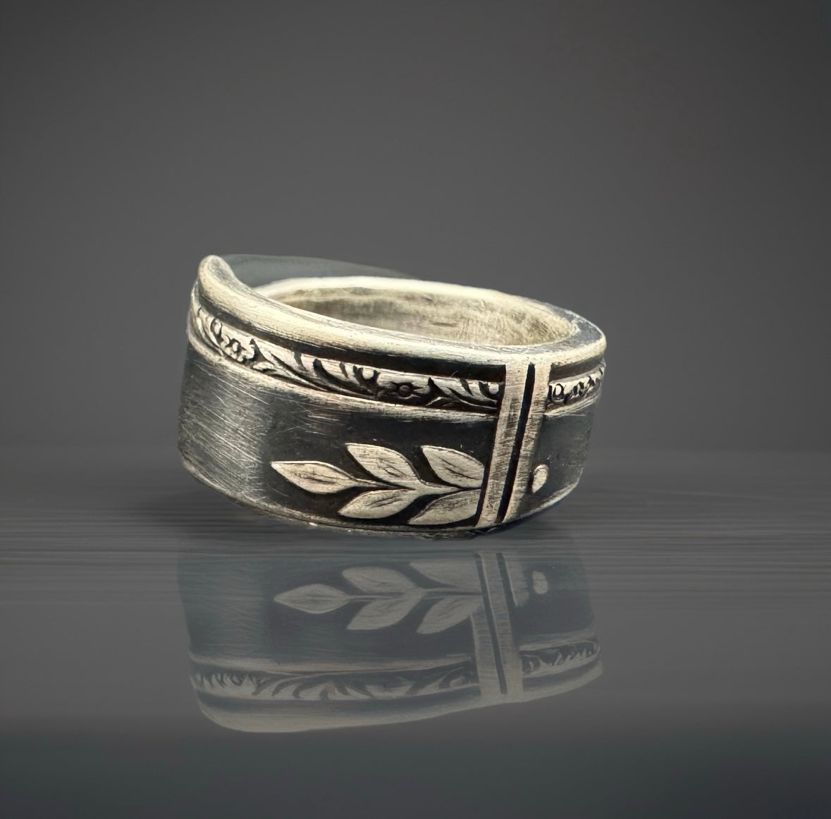 Silver Plate Spoon Ring