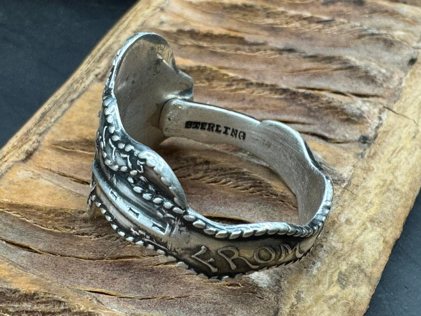 Sterling Silver Spoon Ring ~ "From the Hub"