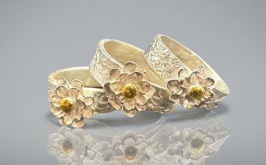Sterling Silver "Daisy Rings"